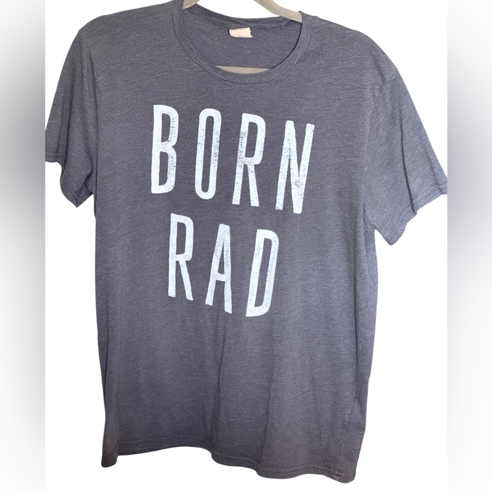 Hollister Gray Short Sleeve Tee Born Rad